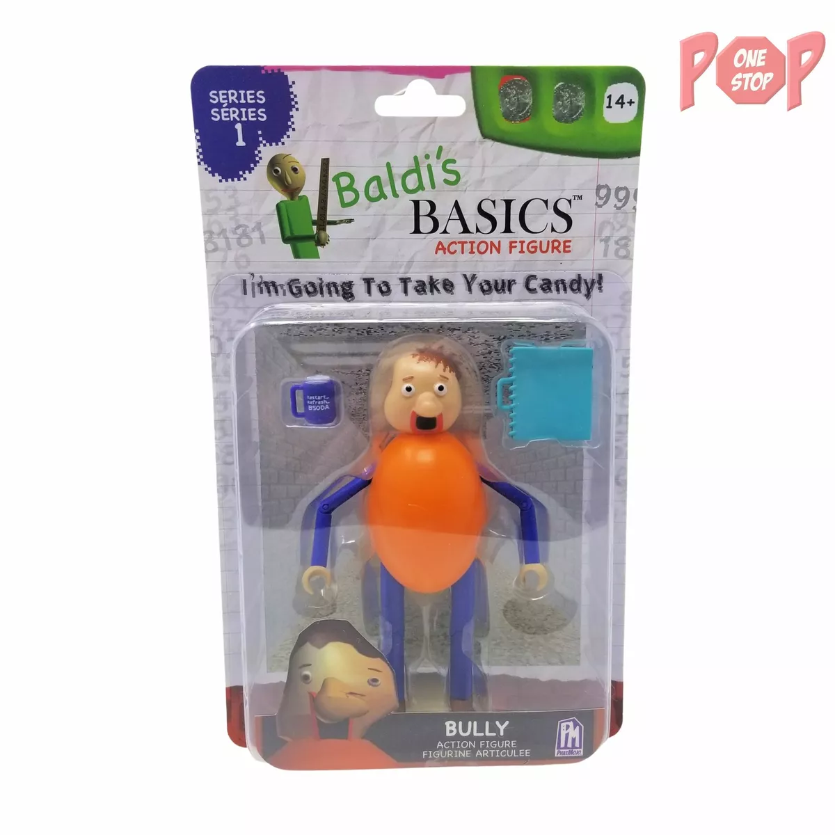 Baldi's Basics 5 Action Figure (Bully), Multicolour – ToysCentral - Europe