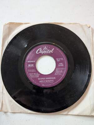 George Harrison   What Is Life-Apple Scruffs (7 in, 45 RPM, Single, Vinyl Record