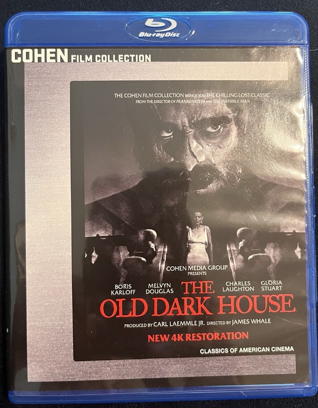 The Old Dark House 1932 Blu-ray James Whale, Boris Karloff, Cohen Film