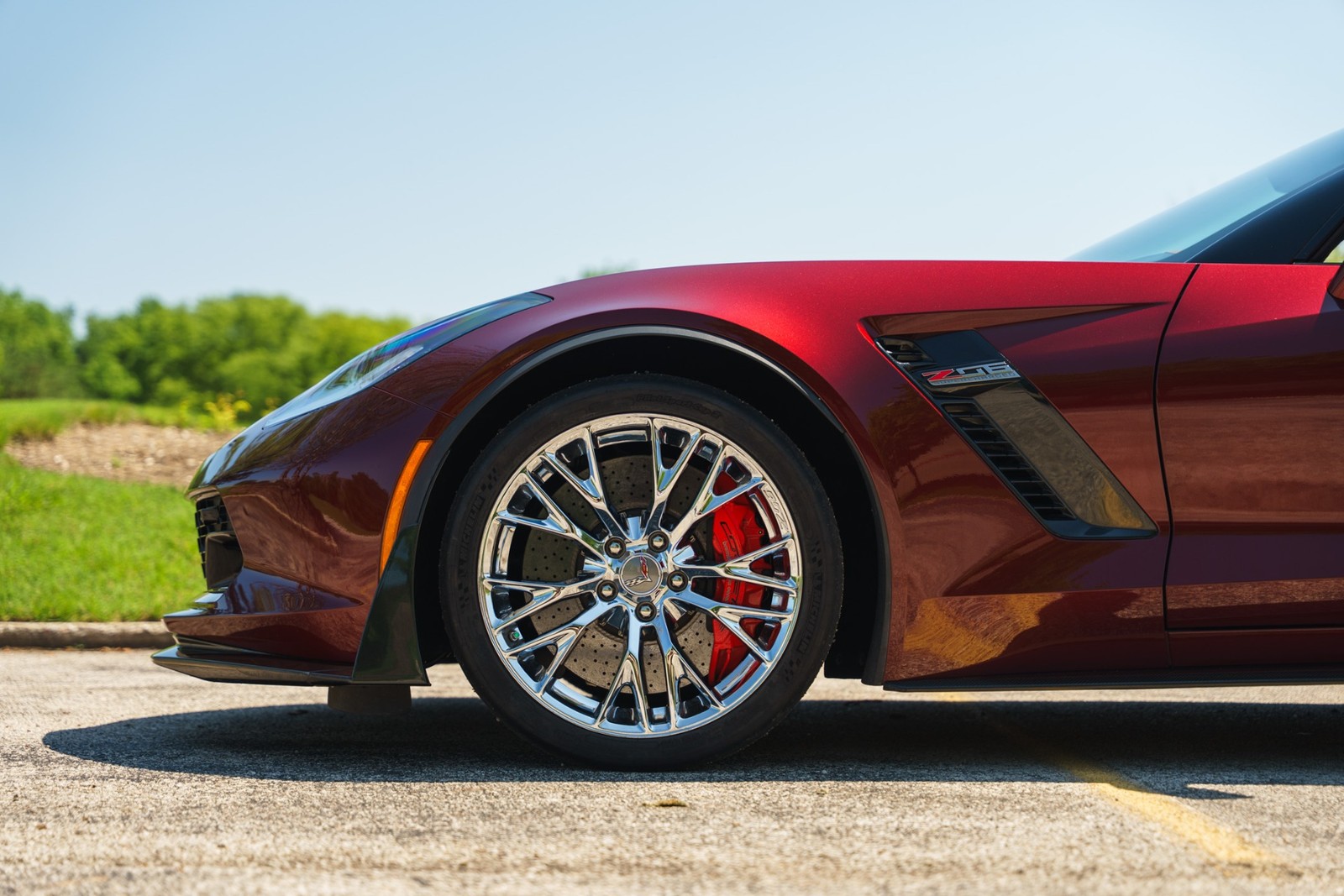 2016 Long Beach Red Metallic Tintcoat Chevrolet Corvette   | C7 Corvette Photo 3