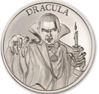 2 oz Silver Round .999 Vintage  Horror Series - Dracula