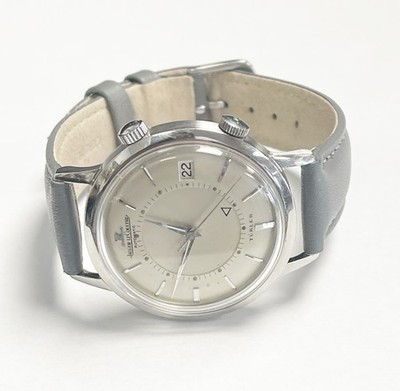 Vintage Jaeger LeCoultre Memovox Alarm Wrist Watch ~ Free Shipping