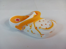 McDonald's Mini Crocs Keychain 8 Happy Meal Toy Yellow White 2024