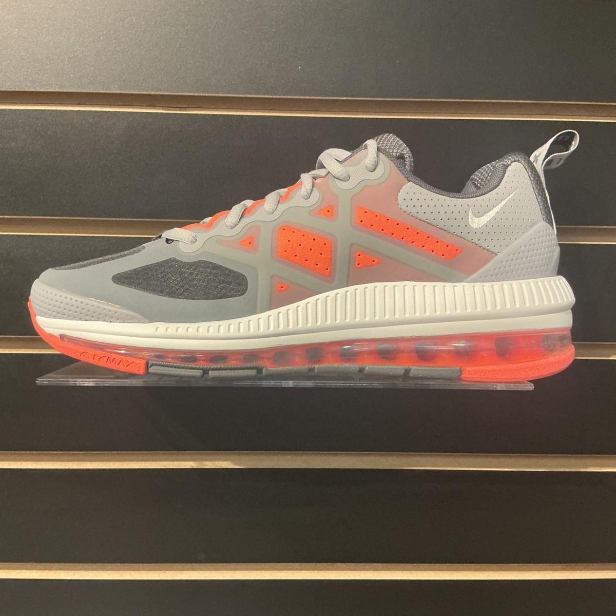New Nike Air Max Genome Smoke Grey and Bright Mango Men Size 6.5 Women size 8 Nike Air Max Genome  main image 3