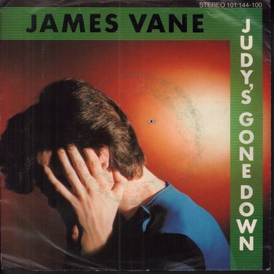 James Vane Judy's Gone Down 7'' vinyl Germany Island 1979 pic sleeve has small