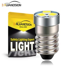 Ruiandsion 3V 6V 12V LED 6000K E10 For Flashlight Torch Head Lamp Light Bulbs
