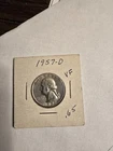 1957-D Washington Quarter, VF, .900 Silver