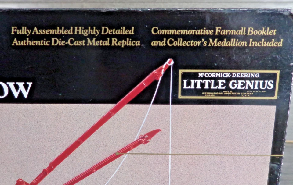 Ertl Precision Series McCormick Deering 1/16 No. 8 Little Genius Plow - Image 2 of 4