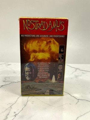 Nostradamus VHS 1988 Documentary Prophecy Predictions Rare Vintage Tape