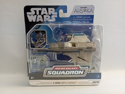 Star Wars Micro Galaxy Squadron E-Wing (Battle Damage) CptPorter #0239 Serie 12!