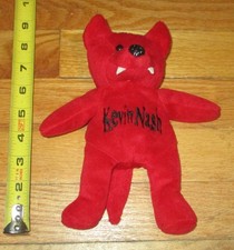 1999 WCW NWO Racing Champions Kevin Nash Beanie Baby Bear WWF Series 1 WWE