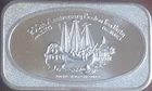 1973 USSC Boston Tea Party 1 oz .999 Fine Silver Art Bar