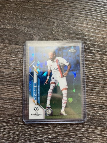 2020 Topps Chrome Sapphire UEFA Champions League Neymar Jr. #95 Paris St-Germain