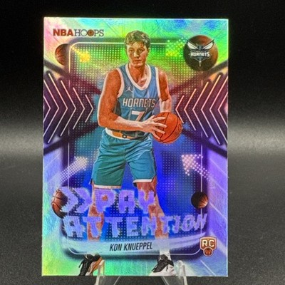 2025-26 NBA Hoops Pay Attention Kon Knueppel PA-19 insert refractor 