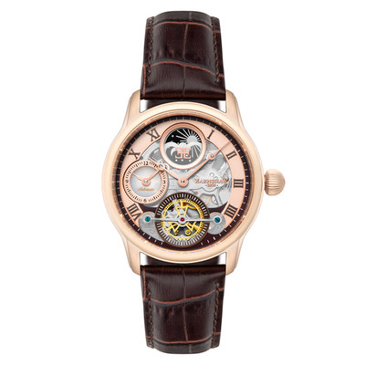 Thomas Earnshaw Heritage Longitude Shadow Stainless Steel 44mm Automatic Wristwa