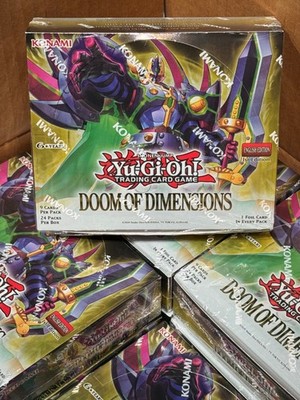 YuGiOh! Doom of Dimensions - Booster Box Factory Sealed 1st Edition - 24 Packs