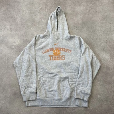 Sweat à capuche Nike homme XL Clemson University Tigers Athletic Sweatshirt, ... - Photo 1/4