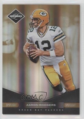 2011 Panini Limited Spotlight Gold 4/25 Aaron Rodgers #35 h8k