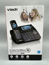 Vtech DS6151-11 2-Line Cordless Digital Answering Phone System Caller ID/Waiting