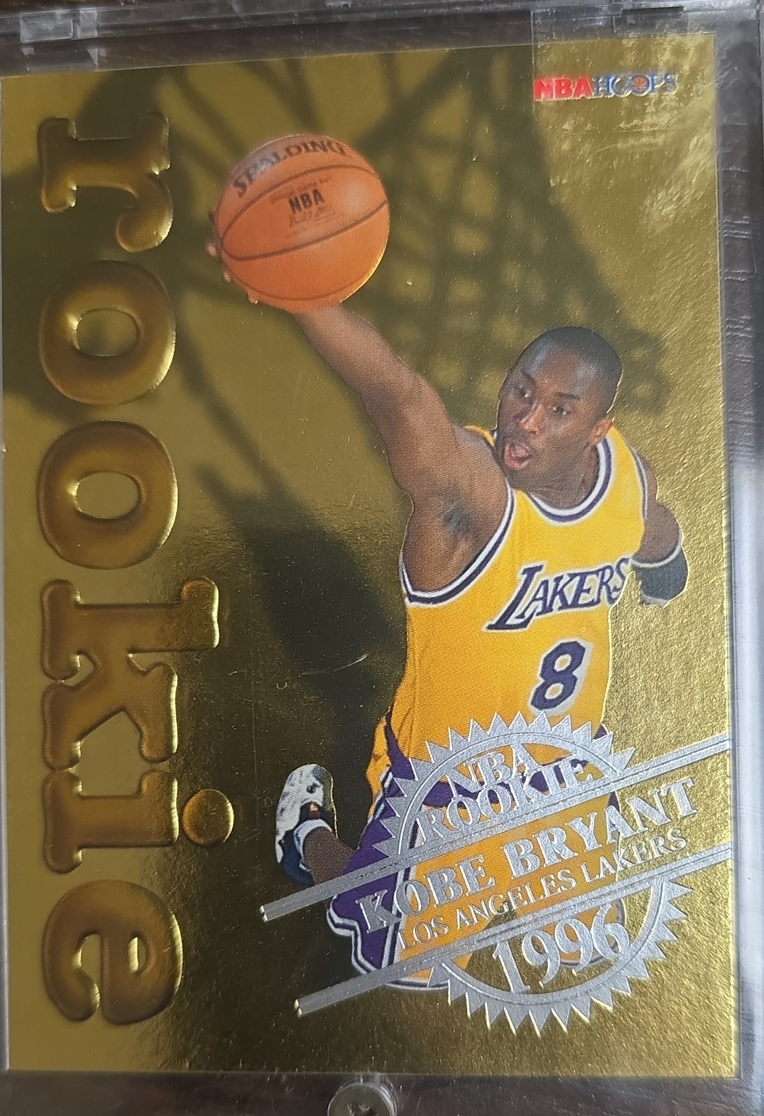 1996-97 NBA Hoops - Nba Rookie Kobe Bryant #3 (RC)