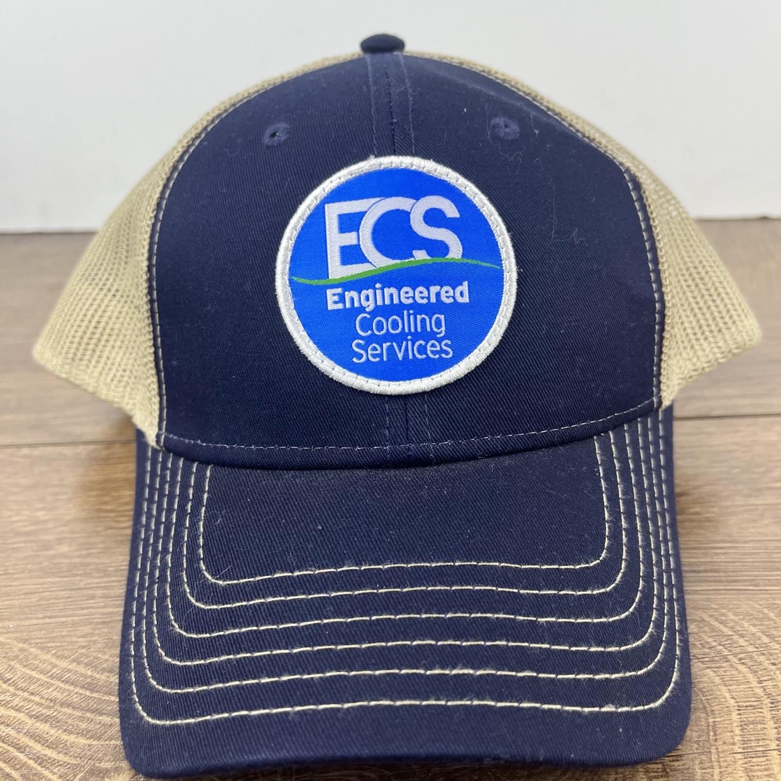 Engineered Cooling Services Hat Snapback Hat Blue… - image 5