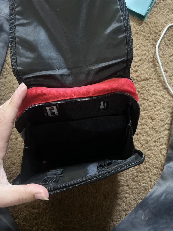 Estuche de Transporte Nintendo 3DS XL DS DSi 2DS Super Mario Bros Rojo  Foto 3 de 4