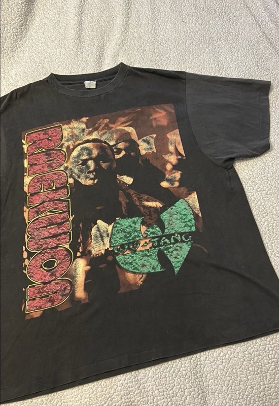 Vintage 90s Raekwon Glaciers Of Ice Wutang Wu-Tang Clan VTG 90s Rap Tee Shirt XL