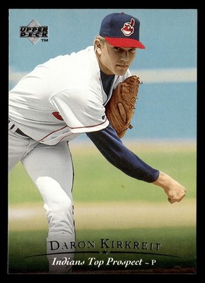 Daron Kirkreit 1995 Upper Deck Minor League #75 Canton-Akron Indians ROOKIE *171