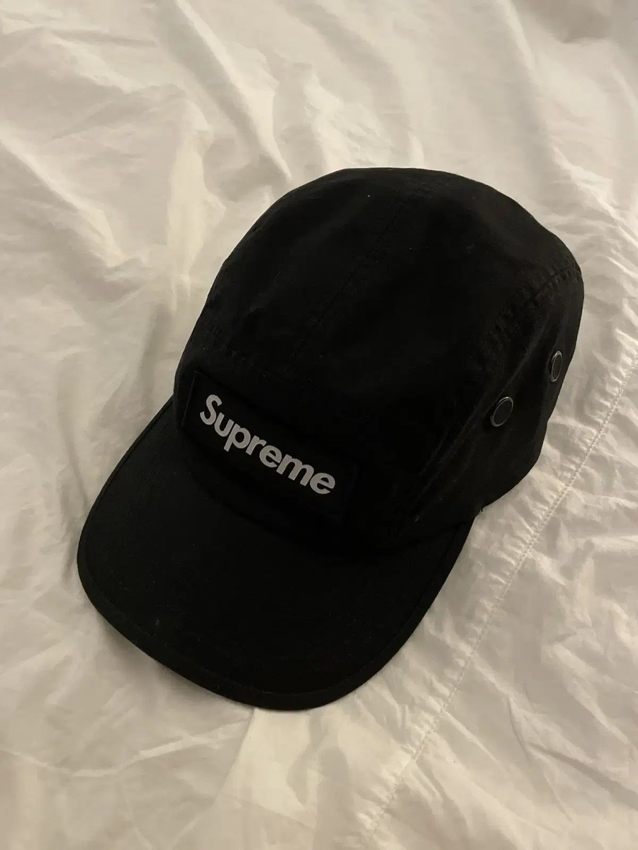 Supreme military camp cap black | eBay