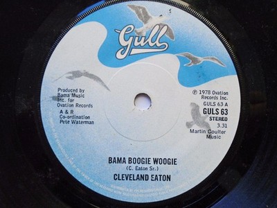 Cleveland Eaton Bama Boogie Woogie 7'' Gull GULS63 EX 1978