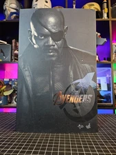 Hot Toys MMS315 Nick Fury 1/6 Figure Captain America Winter Soldier READ!!!!