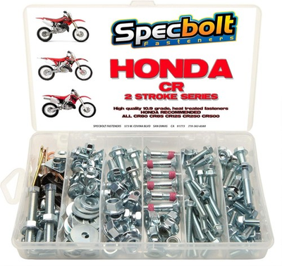 #ad #ad 150pc Specbolt Fasteners Brand Bolt Kit fits: Honda CR Two Stroke Bolt Kit for M $88.12