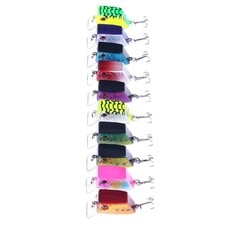  5Pcs/10pcs 7g Crankbait Minnow Fishing Lure Hook Cube Hard Bait Wobbler Hot
