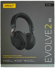 Jabra Evolve2 85  Wireless Headset (HSC120W); Jabra Link 390  USB-C  - Brand New