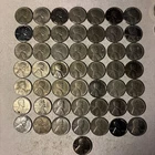 1943 STEEL LINCOLN WHEAT Cent  ROLL LOT of 50 coins WITH Nice  STEEL Cents #4