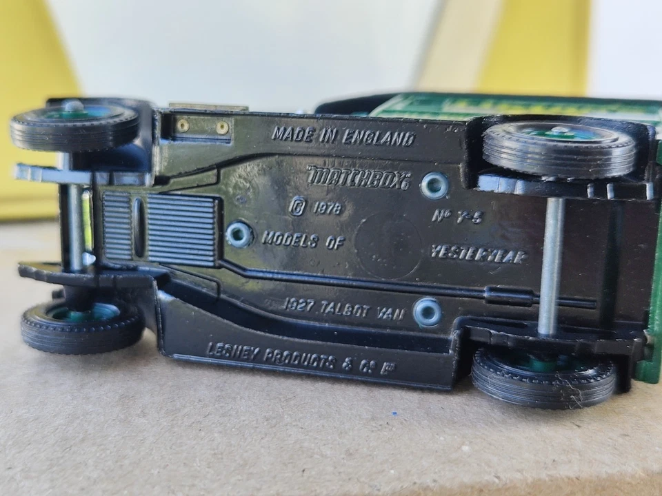 Retro Car Lesney Yesteryear Y5 1927  Talbot Van Lipton's Tea, England, Boxed - Image 4 of 4