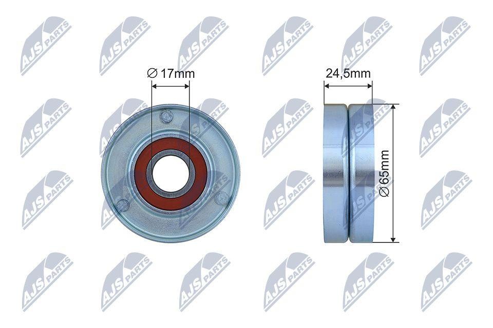 V-belt tensioner pulley RNK-AU-058 NTY for VW AUDI SKODA SEAT - Image 4
