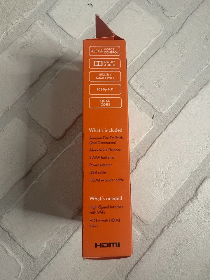 Amazon Fire TV Stick 2nd Gen Media Streamer with 2nd Gen Alexa Voice Remote - Image 4 of 4