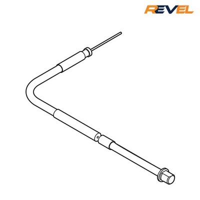 EZGO OEM Choke Cable PN 75712G01 for ST 480, Terrain 1500, MAV480