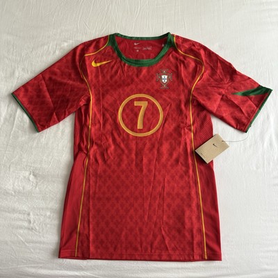 Nike Luis Figo Portugal 2004 Reissue Soccer Jersey Mens Sz S NEW