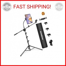 InnoGear Mic Stand, 6 in 1 Microphone Stand Floor with Tablet Phone Holder Heigh