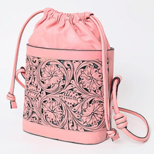 American Darling Bucket Bag Genuine Western Leather