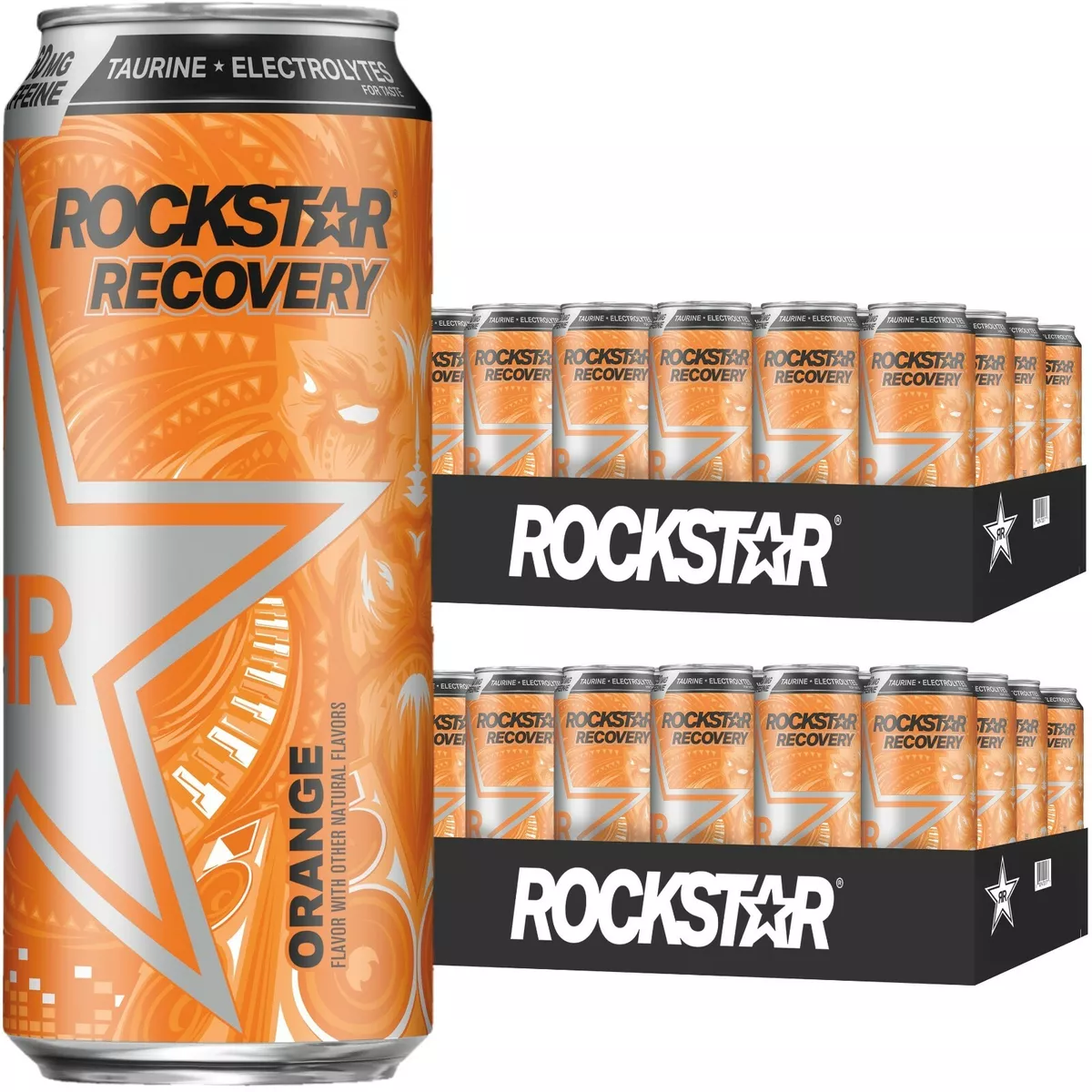 Rockstar Energy Drink - Recovery Orange