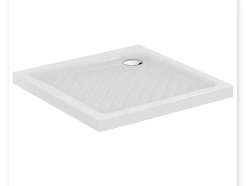 Receveur de douche Porcher 80 x 80 cm carré pour cabine et rénovation