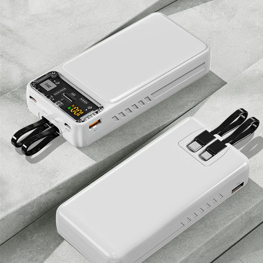 Power Bank Case Shell with LCD Display DIY Kit for 1260110 Battery Fast Charging
