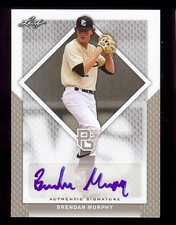 BRENDAN MURPHY 2016 Leaf *PERFECT GAME* Certified AUTOGRAPH RC