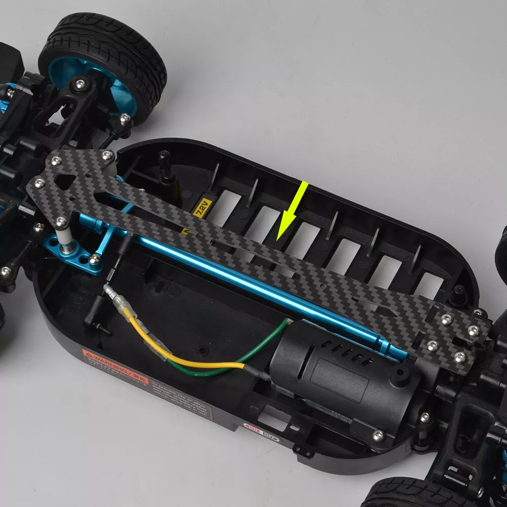 TT 01 Carbon Fiber Upper Top Deck for Tamiya TT01 Type E TT 01D TT