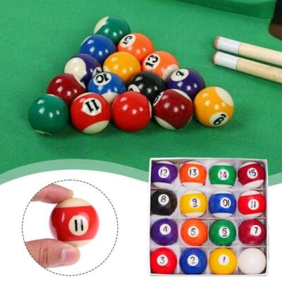 25mm Billiards Children Billiards Table Balls Set Pool Set c Ball Complete P3V5