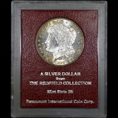 1898-S $1 MORGAN SILVER DOLLAR   REDFIELD DOLLAR   CHOICE UNCIRCULATED UNC COIN