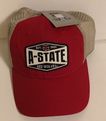 Red Wolves SnapBack Mesh Hat | eBay